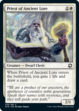 Priest of Ancient Lore - Adventures in the Forgotten Realms Spoiler