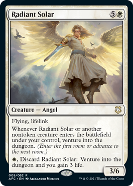 Radiant Solar - Adventures in the Forgotten Realms Commander Spoiler