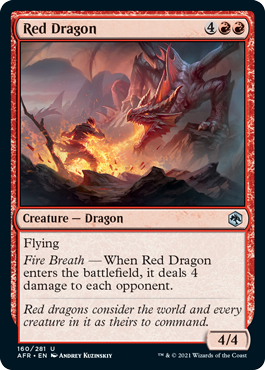 Red Dragon - Adventures in the Forgotten Realms Spoiler
