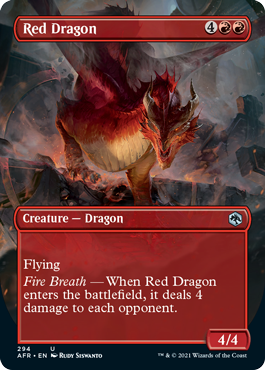 Red Dragon (Variant) - Adventures in the Forgotten Realms Spoiler