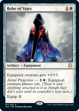 Robe of Stars - Adventures in the Forgotten Realms Commander Spoiler