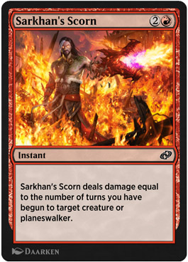 Sarkhan's Scorn