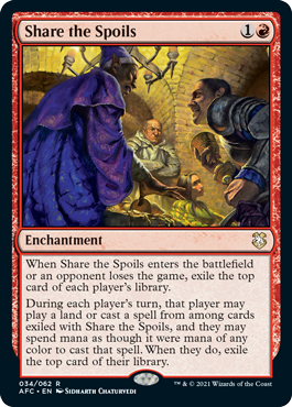 Share the Spoils - Adventures in the Forgotten Realms Commander Spoiler