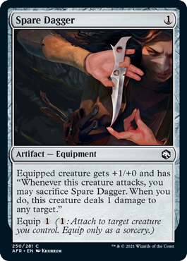 Spare Dagger - Adventures in the Forgotten Realms Spoiler