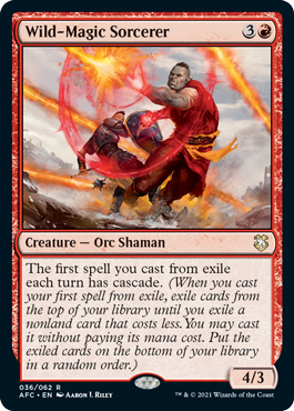 Wild-Magic Sorcerer - Adventures in the Forgotten Realms Commander Spoiler