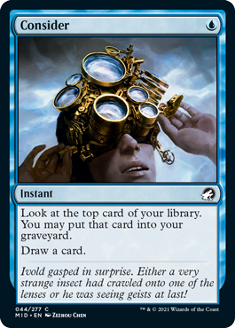 Consider - Innistrad Midnight Hunt Spoiler