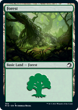 Forest - Innistrad Midnight Hunt Spoiler