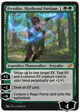 Freyalise, Skyshroud Partisan - Jumpstart Historic Spoiler