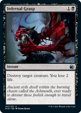 Infernal Grasp - Innistrad Midnight Hunt Spoiler