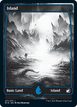 Island 02 - Innistrad Midnight Hunt Spoiler