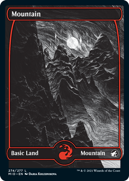 Mountain 01 - Innistrad Midnight Hunt Spoiler