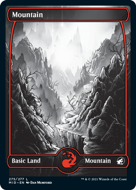 Mountain 02 - Innistrad Midnight Hunt Spoiler