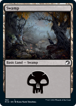 Swamp - Innistrad Midnight Hunt Spoiler