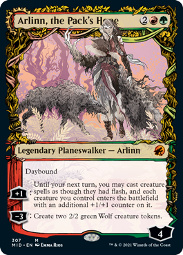 Arlinn, the Pack’s Hope (Variant) - Innistrad Midnight Hunt Spoiler