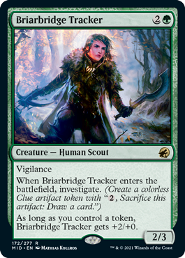 Briarbridge Tracker - Innistrad Midnight Hunt Spoiler