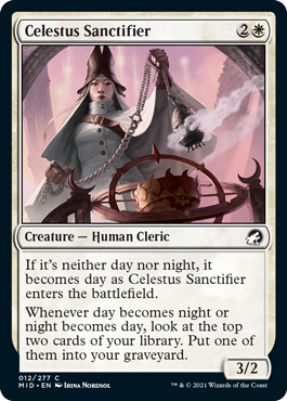 Celestus Sanctifier - Innistrad Midnight Hunt Spoiler