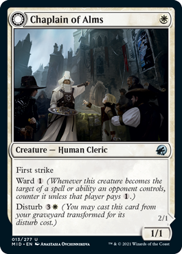 Chaplain of Alms - Innistrad Midnight Hunt Spoiler