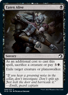 Eaten Alive - Innistrad Midnight Hunt Spoiler