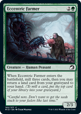 Eccentric Farmer - Innistrad Midnight Hunt Spoiler