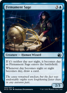 Firmament Sage - Innistrad Midnight Hunt Spoiler