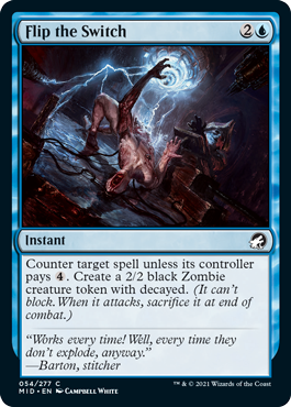 Flip the Switch - Innistrad Midnight Hunt Spoiler