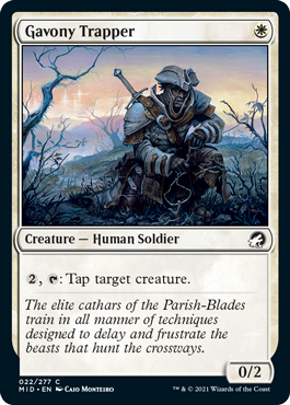 Gavony Trapper - Innistrad Midnight Hunt Spoiler