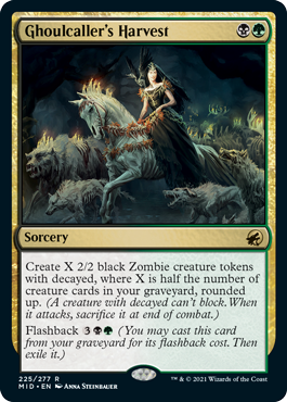 Ghoulcaller’s Harvest - Innistrad Midnight Hunt Spoiler