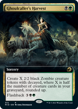 Ghoulcaller's Harvest (Variant) - Innistrad Midnight Hunt Spoiler