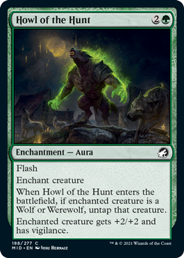 Howl of the Hunt - Innistrad Midnight Hunt Commander Spoiler