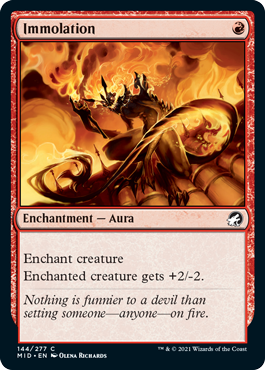 Immolation - Innistrad Midnight Hunt Spoiler