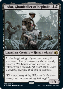 Jadar, Ghoulcaller of Nephalia - Innistrad Midnight Hunt Commander Spoiler