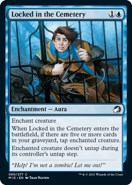 Locked in the Cemetery - Innistrad Midnight Hunt Spoiler