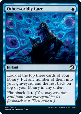 Otherworldly Gaze - Innistrad Midnight Hunt Spoiler