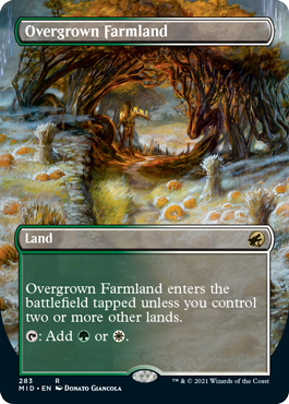 Overgrown Farmland - Innistrad Midnight Hunt Spoiler