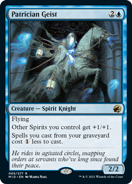 Patrician Geist - Innistrad Midnight Hunt Spoiler