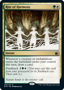 Rite of Harmony - Innistrad Midnight Hunt Spoiler