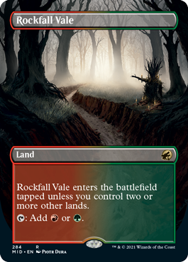 Rockfall Vale - Innistrad Midnight Hunt Spoiler