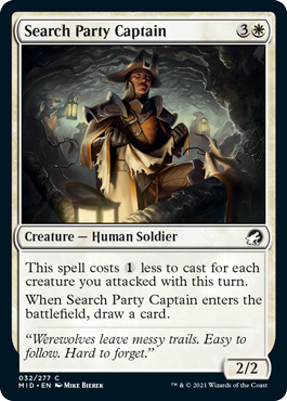 Search Party Captain - Innistrad Midnight Hunt Spoiler