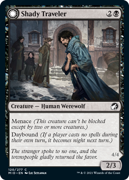 Shady Traveler - Innistrad Midnight Hunt Spoiler