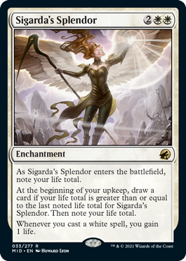 Sigarda's Splendor - Innistrad Midnight Hunt Spoiler