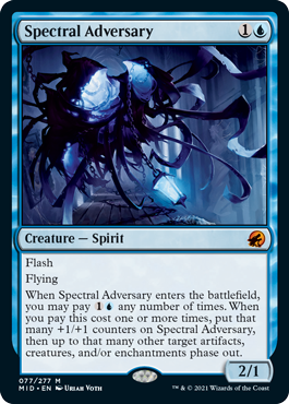 Spectral Adversary - Innistrad Midnight Hunt Spoiler