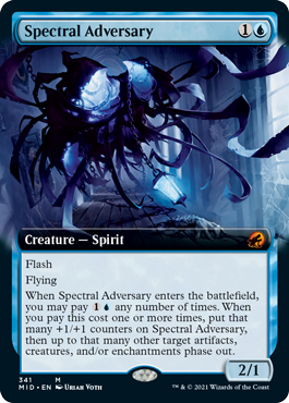 Spectral Adversary (Variant) - Innistrad Midnight Hunt Spoiler