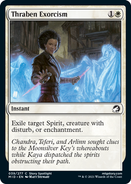 Thraben Exorcism - Innistrad Midnight Hunt Spoiler