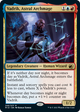 Vadrik, Astral Archmage - Innistrad Midnight Hunt Spoiler