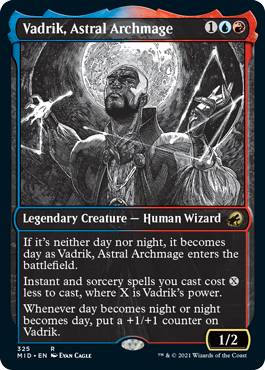 Vadrik, Astral Archmage (Variant) - Innistrad Midnight Hunt Spoiler