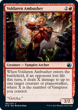 Voldaren Ambusher - Innistrad Midnight Hunt Spoiler