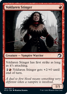 Voldaren Stinger - Innistrad Midnight Hunt Spoiler