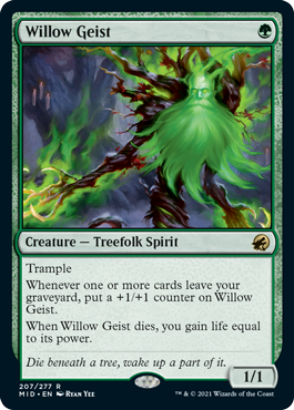 Willow Geist - Innistrad Midnight Hunt Spoiler