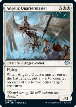 Angelic Quartermaster - Innistrad Crimson Vow Spoiler