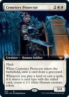 Cemetery Protector (Variant)